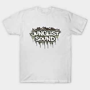 Junglist Sound-Drip-Camo T-Shirt